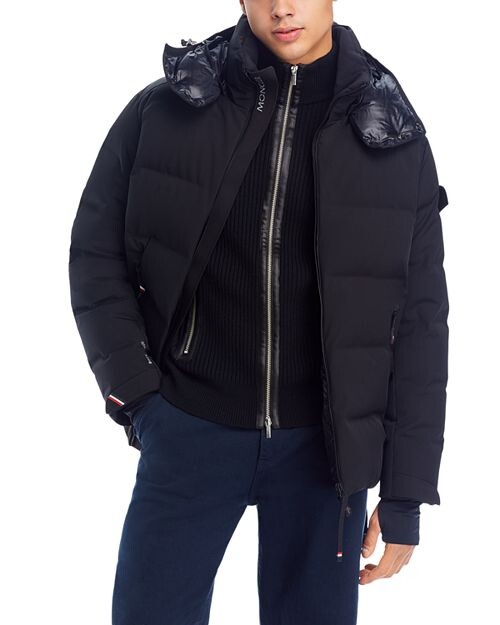 

Moncler Montgetech Короткий пуховик Moncler, цвет Black