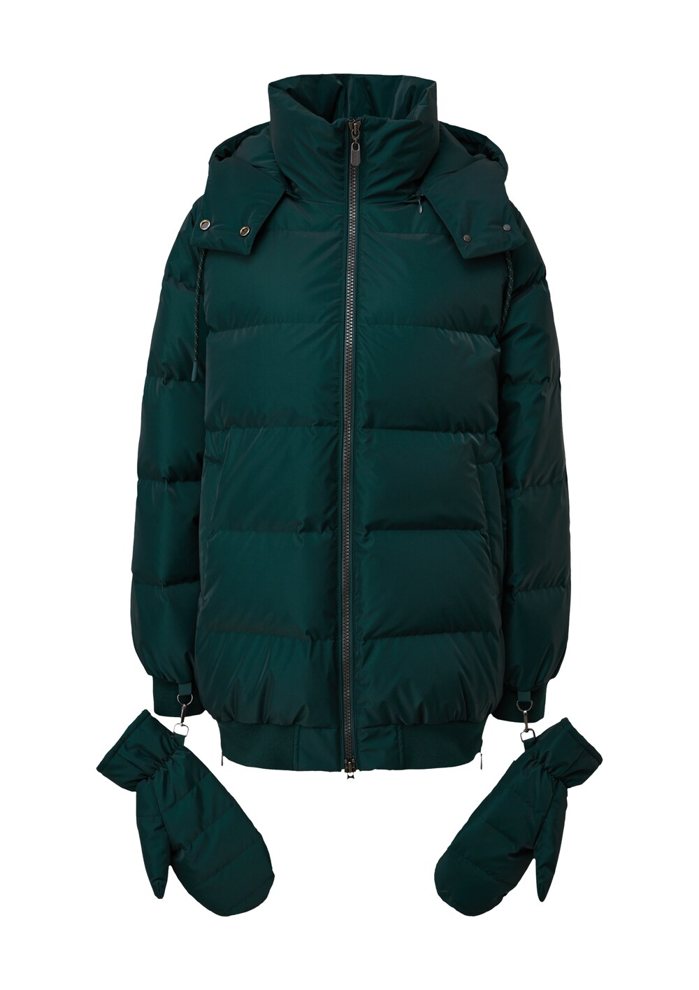 цена Зимняя куртка comma casual identity, темно-зеленый
