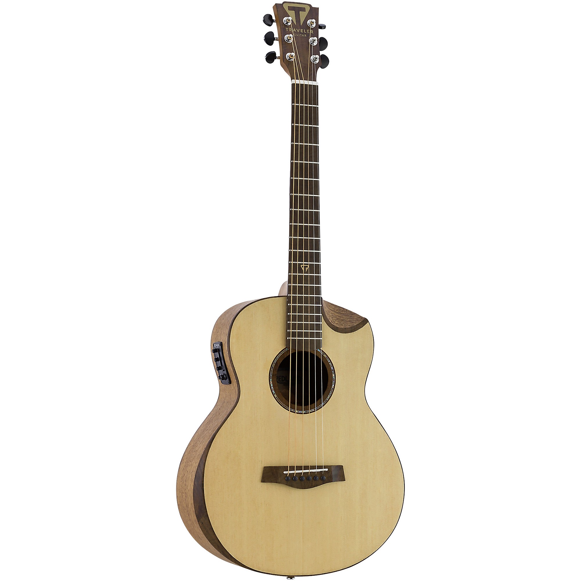 цена Гитара путешественника Redlands Concert Spruce Акустически-электрическая гитара Ель