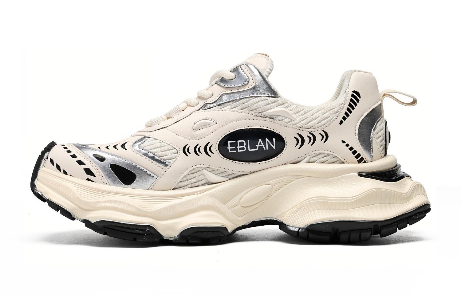 Кроссовки Eblan Chunky Unisex, бежевый/черный купить выгодно в интернет ...