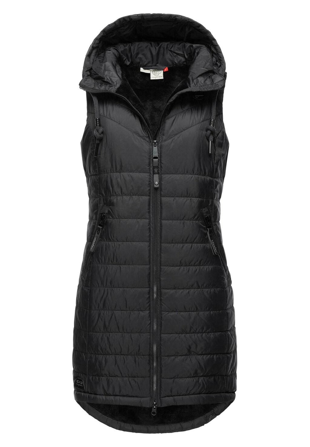 

Жилет STEPPWESTE LUCINDA LONG Ragwear, цвет black