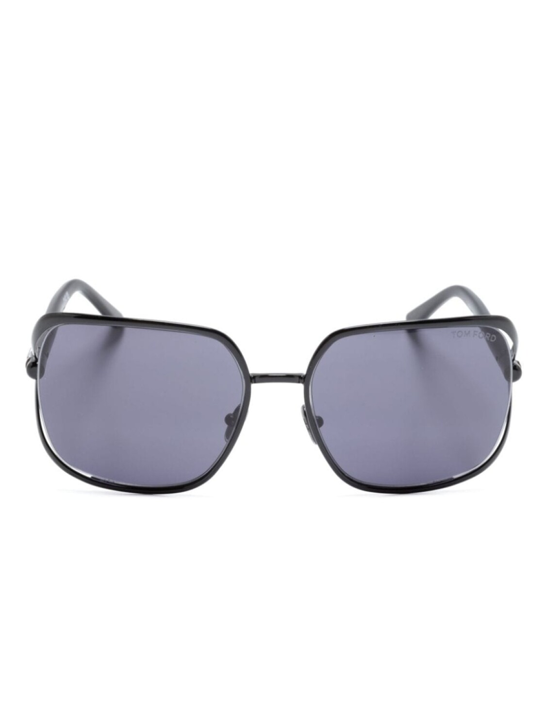 

TOM FORD Eyewear солнцезащитные очки в квадратной оправе, черный
