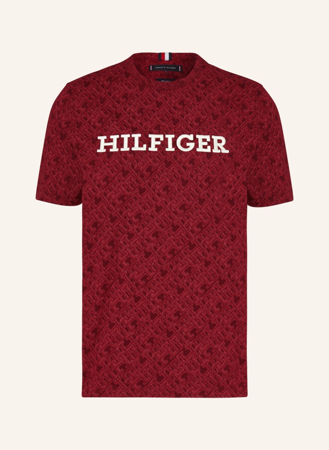 

Футболка TOMMY HILFIGER, темно-красный