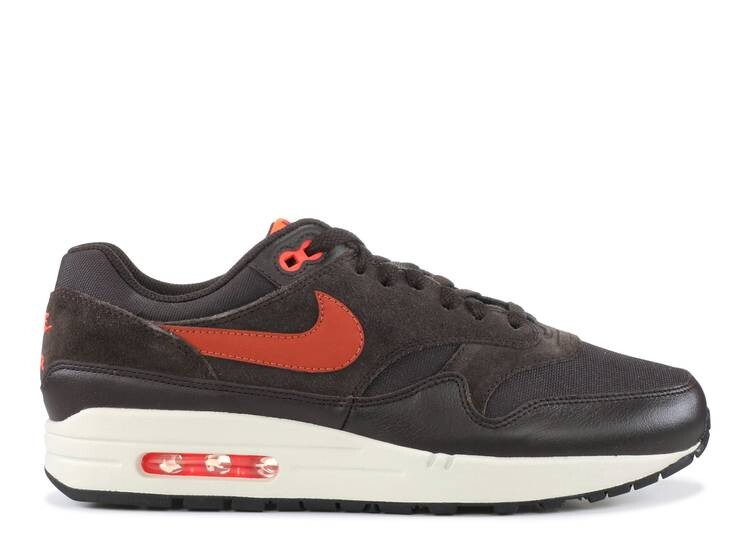 

Кроссовки Nike AIR MAX 1 PREMIUM 'VELVET BROWN', коричневый