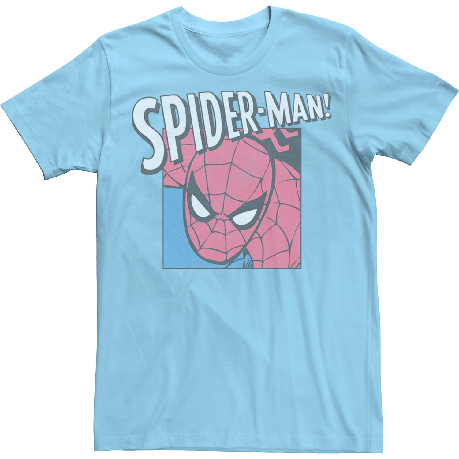 

Мужская футболка Marvel Spideys большого размера Licensed Character