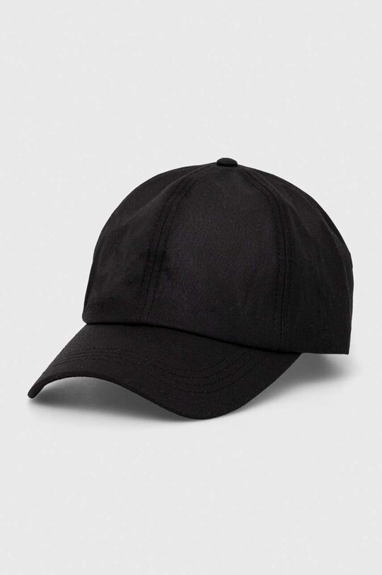 

Хлопковая бейсболка Barbour, черный