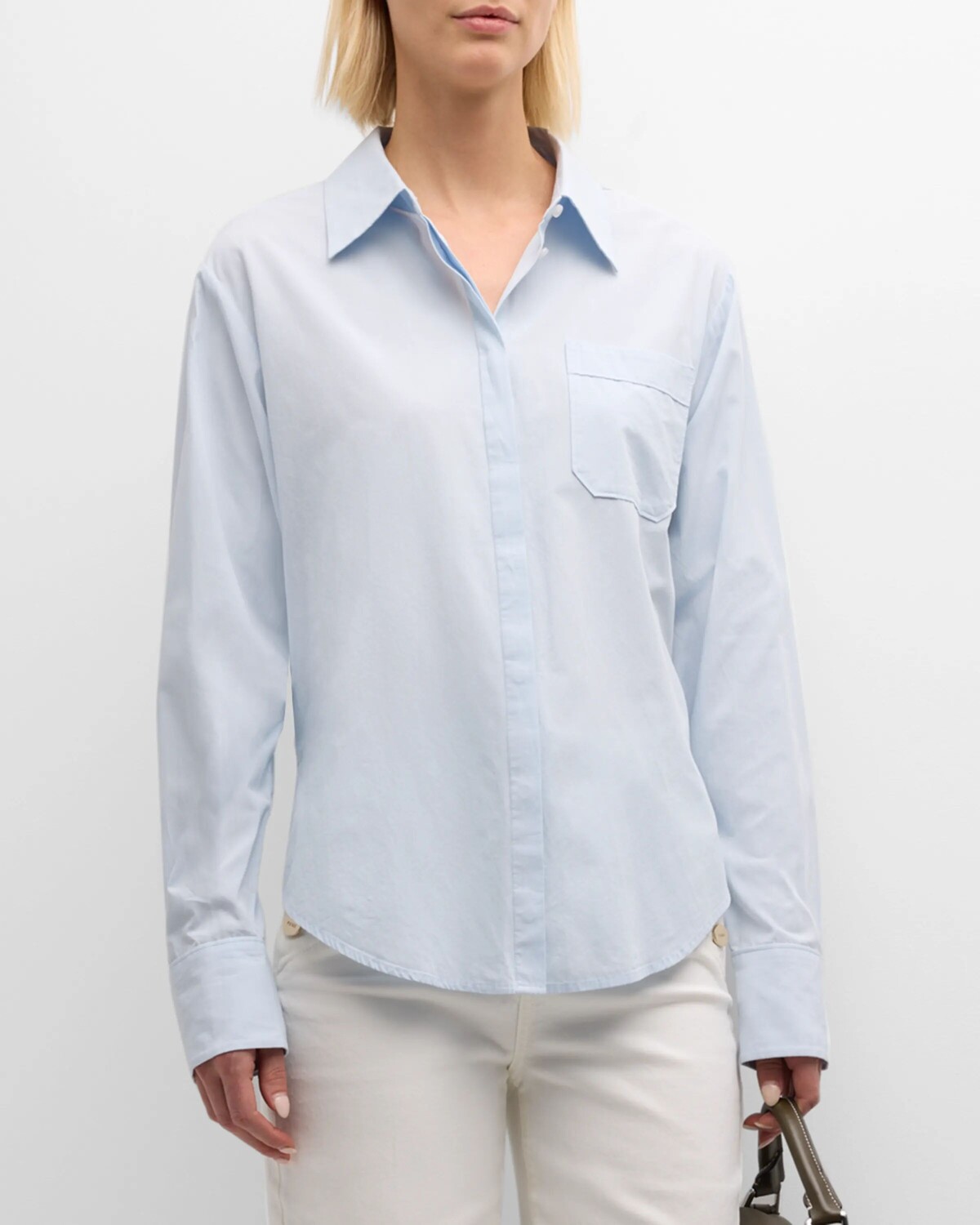

Классическая рубашка Криста PAIGE, цвет Oxford Blue
