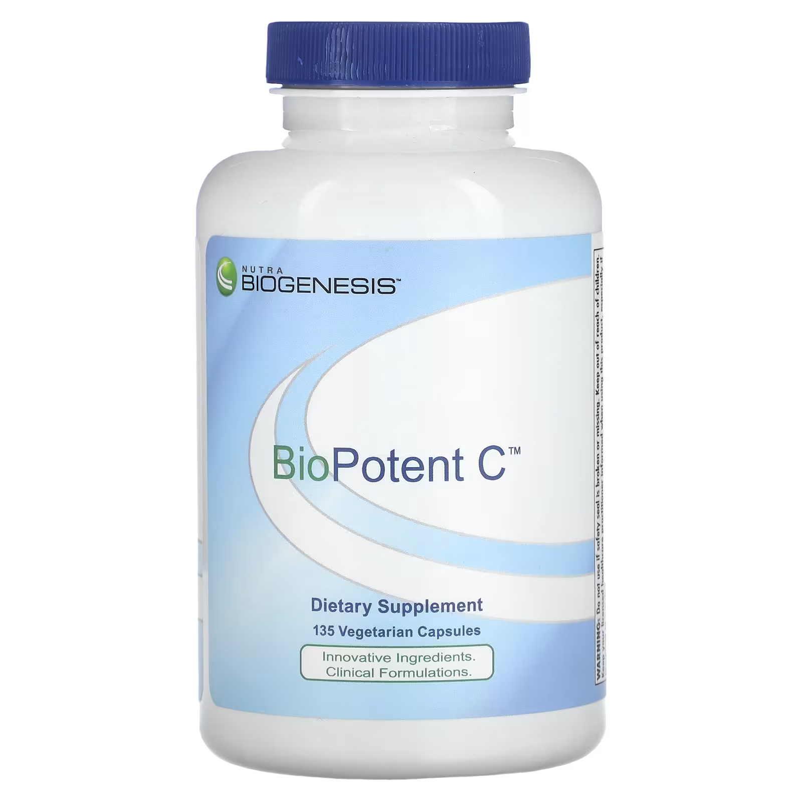 Пищевая добавка Nutra BioGenesis BioPotent C, 135 вегетарианских капсул