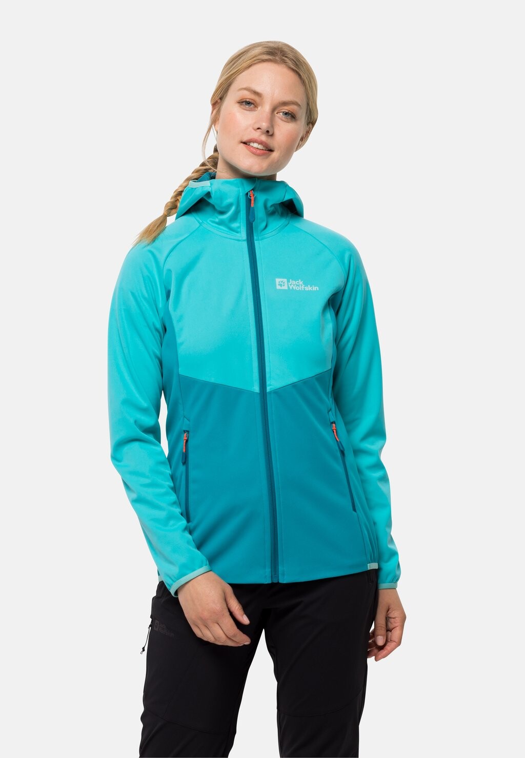 Куртка Softshell GO HIKE Jack Wolfskin, цвет tile blue