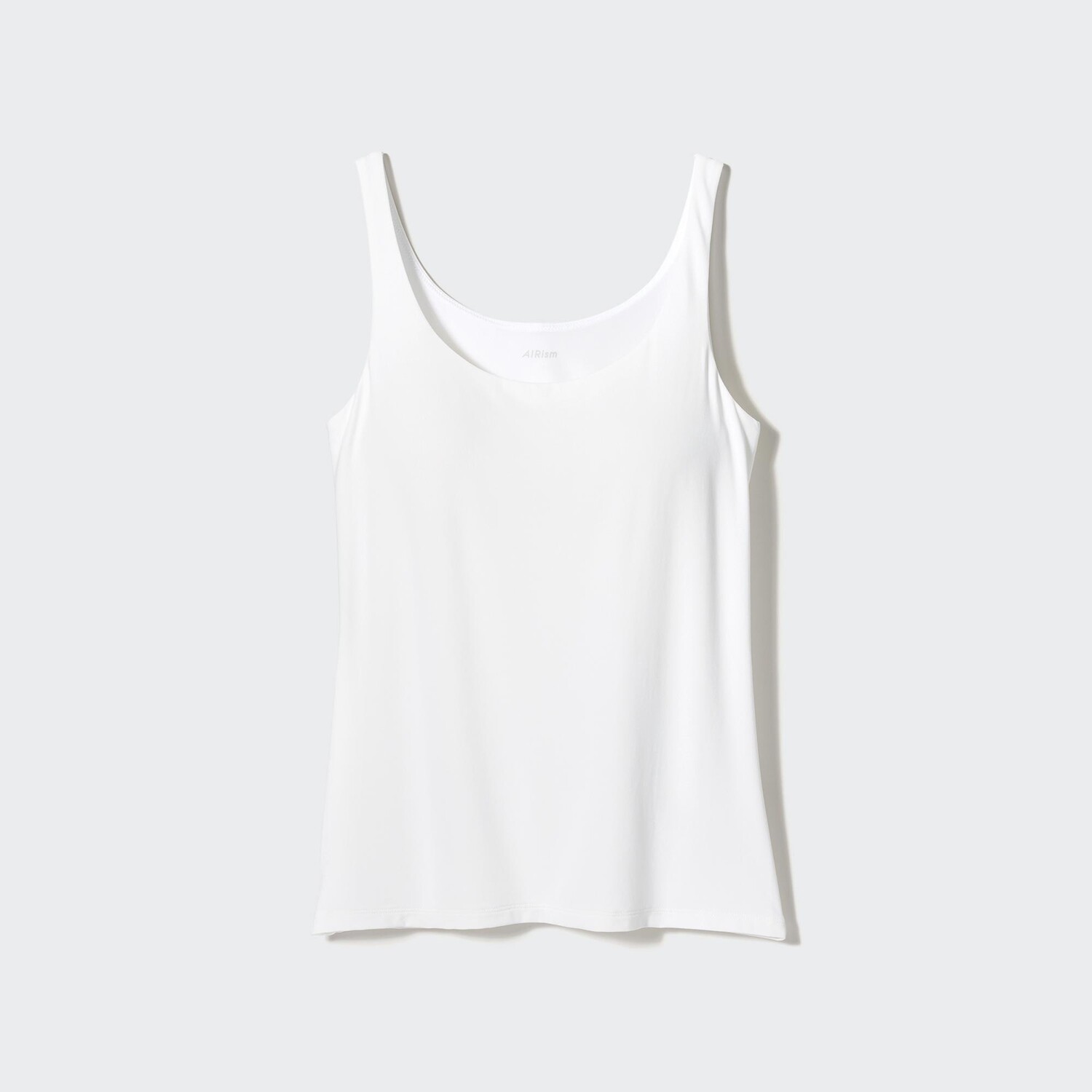 

Топ-бюфт без рукавов airism UNIQLO, белый