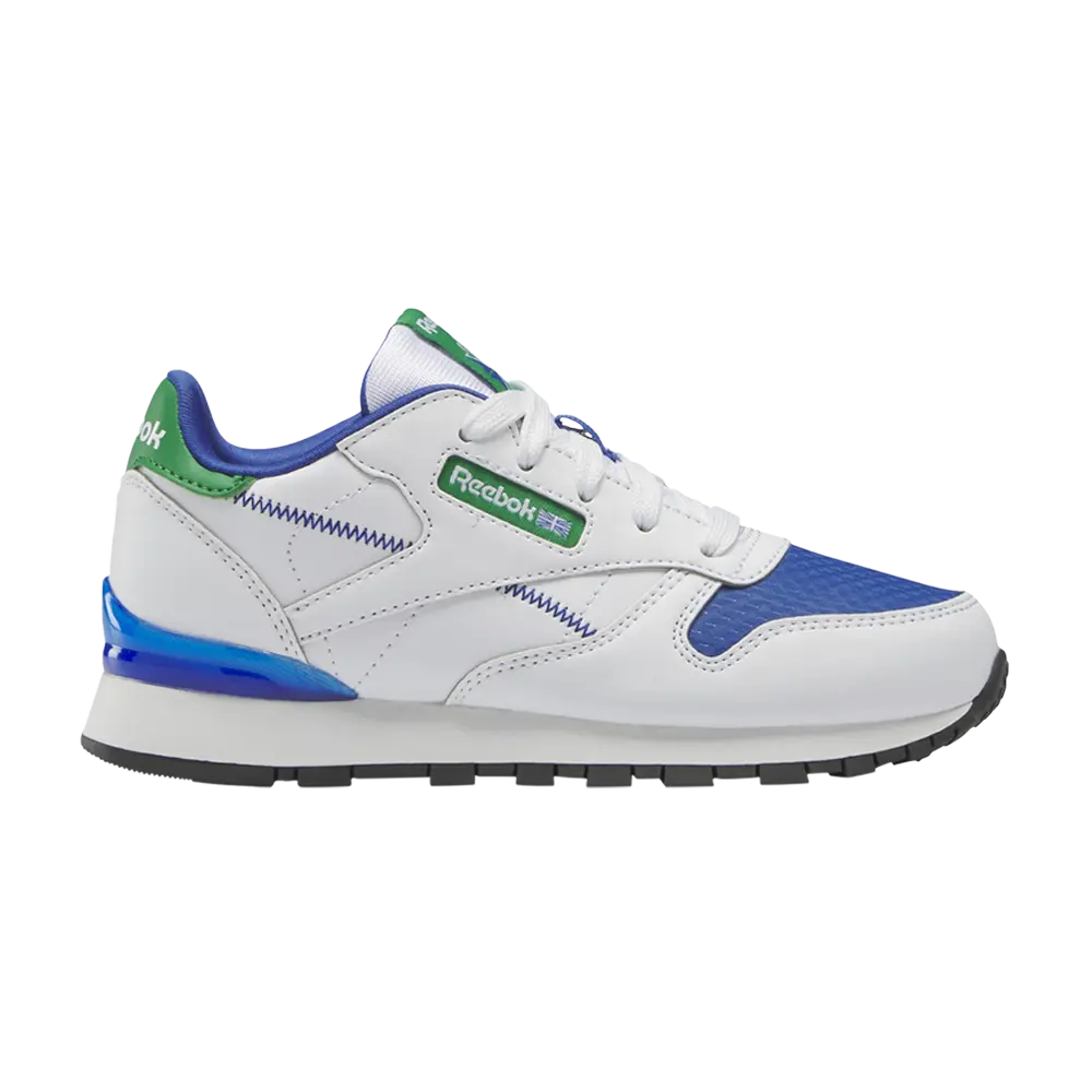 

Кроссовки Classic Leather Step Flash Little Kid Reebok, белый
