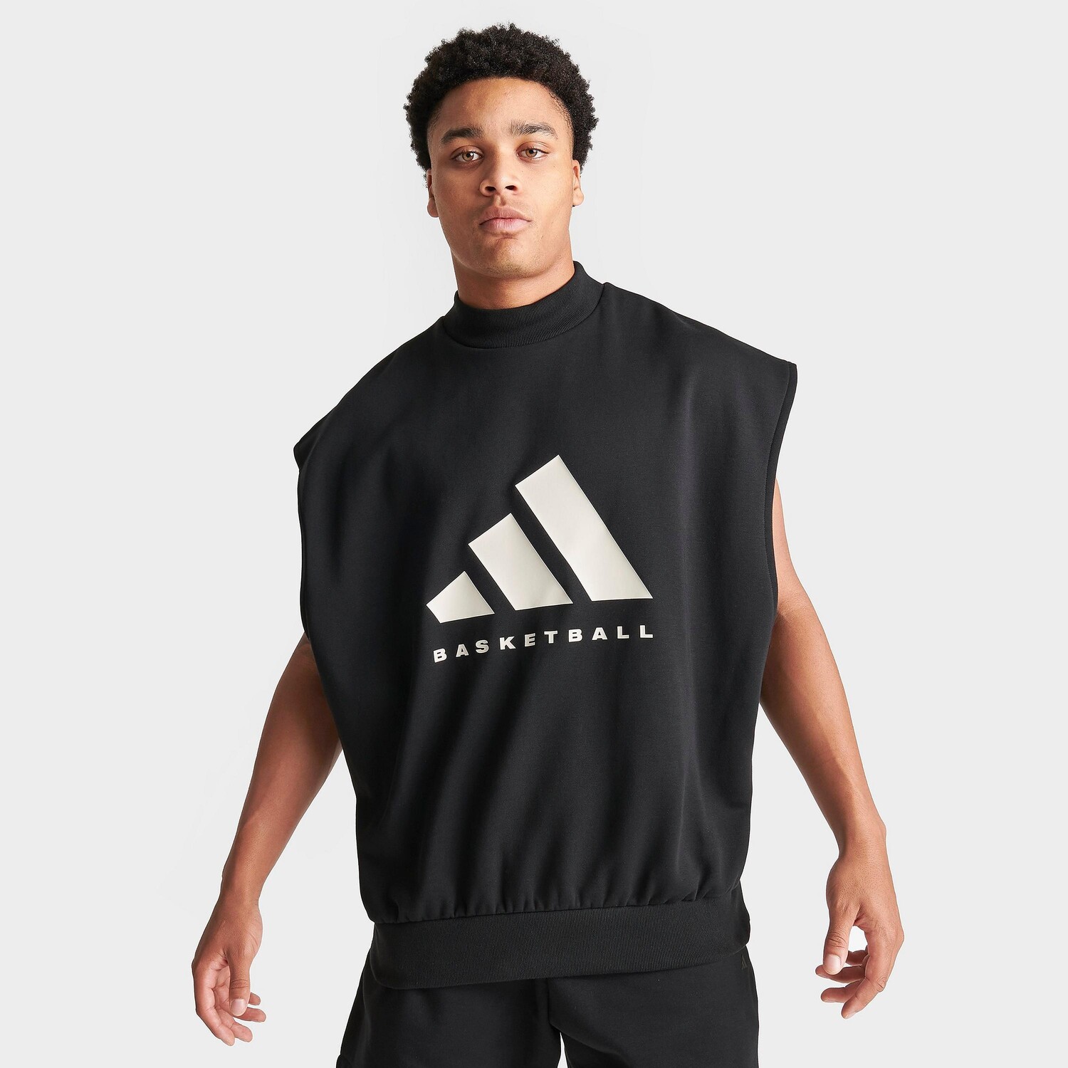 

Толстовка без рукавов adidas Basketball One, черный