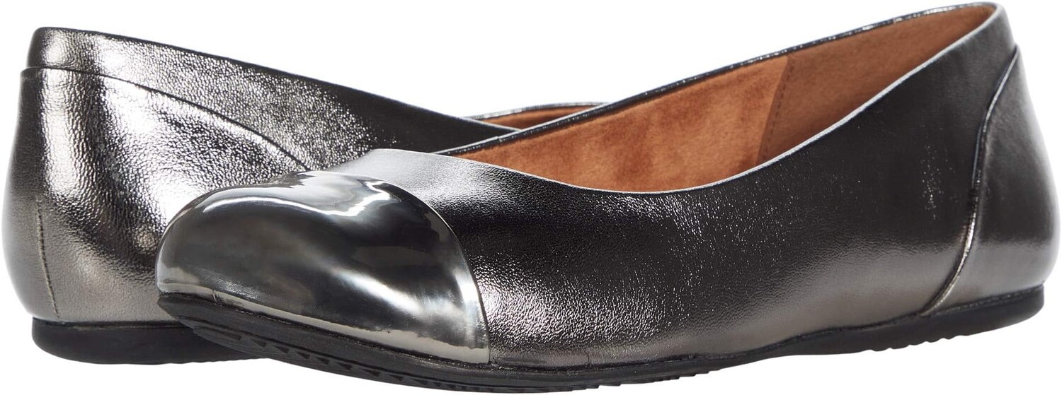 

Туфли на плоской подошве SoftWalk Sonoma Cap Toe, цвет Pewter Leather
