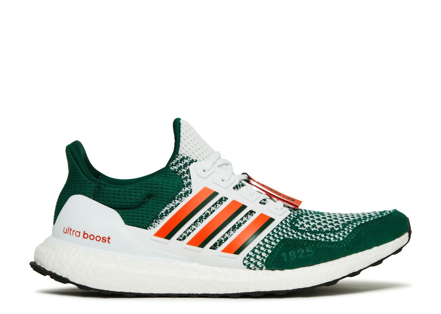 Кроссовки adidas Ncaa X Ultraboost 1.0 'Miami Hurricanes', зеленый