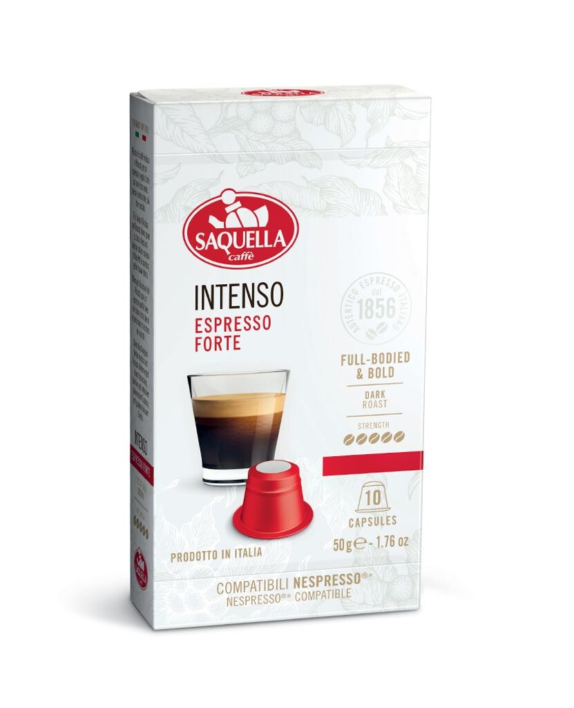 

Bar Italia Espresso Intenso 10 капсул по 5 г | Саквелла Saquella