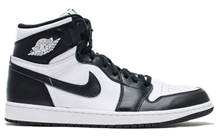 

Кроссовки Jordan 1 Retro Black White 2014, черный / белый