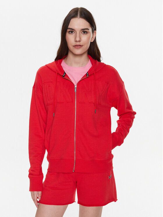 

Толстовка классического кроя Dkny Sport, красный