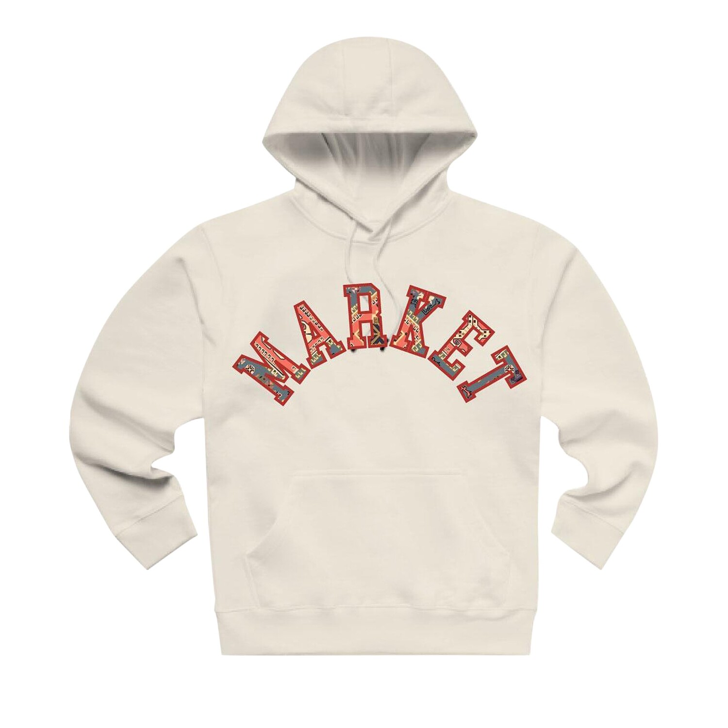 

Худи Market Rug Dealer Throwback Arc, цвет Экрю
