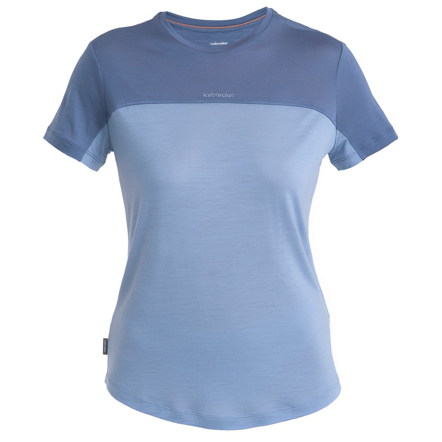 

Рубашка из мериноса Icebreaker Women's Cool Lite Sphere III S/S Tee CB, цвет Kyanite/Dawn/Colour Block