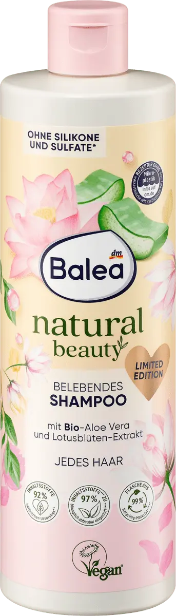 

Шампунь Natural Beauty бодрящий 400мл Balea