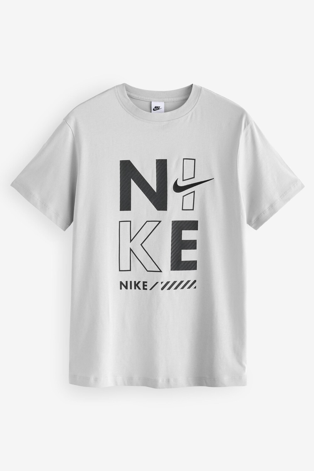 

Футболка бойфренда с коротким рукавом Nike, серый