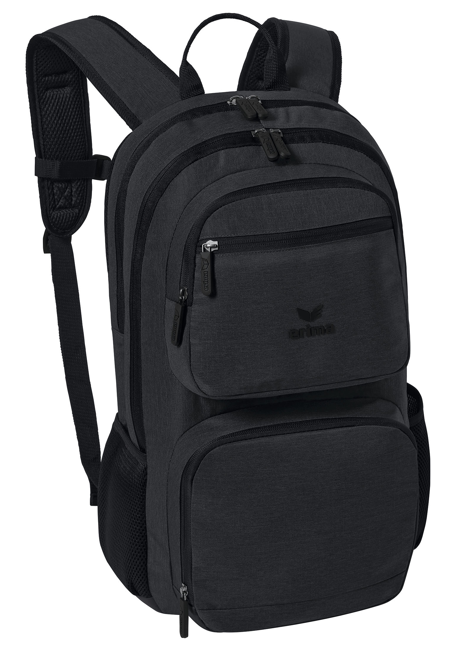 Рюкзак erima Laptop, серый меланж/черный рюкзак меланж серый