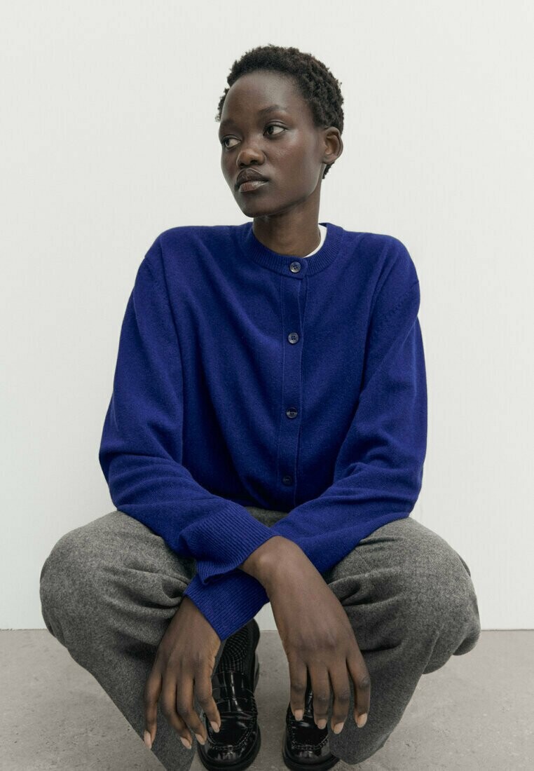 

Кардиган Massimo Dutti, королевский синий