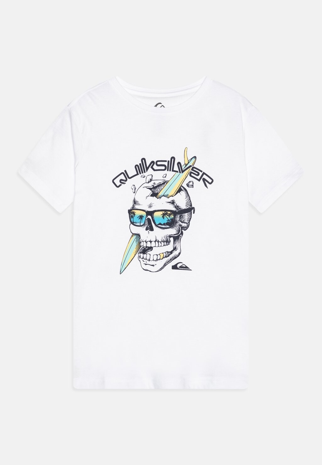 

Футболка с принтом ONE LAST SURF YOUTH Quiksilver, цвет white