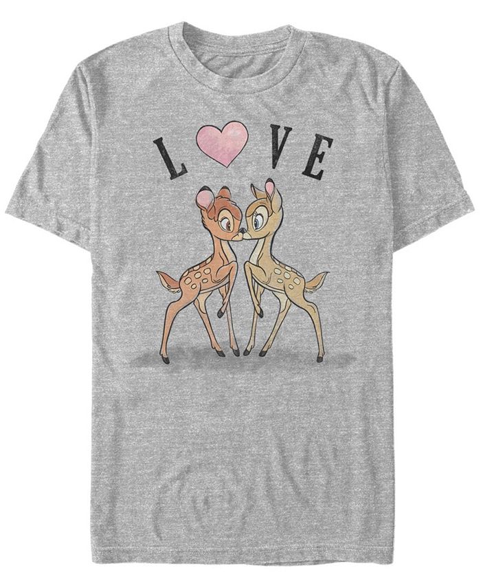 Мужская футболка с коротким рукавом Bambi Love Fifth Sun, серый