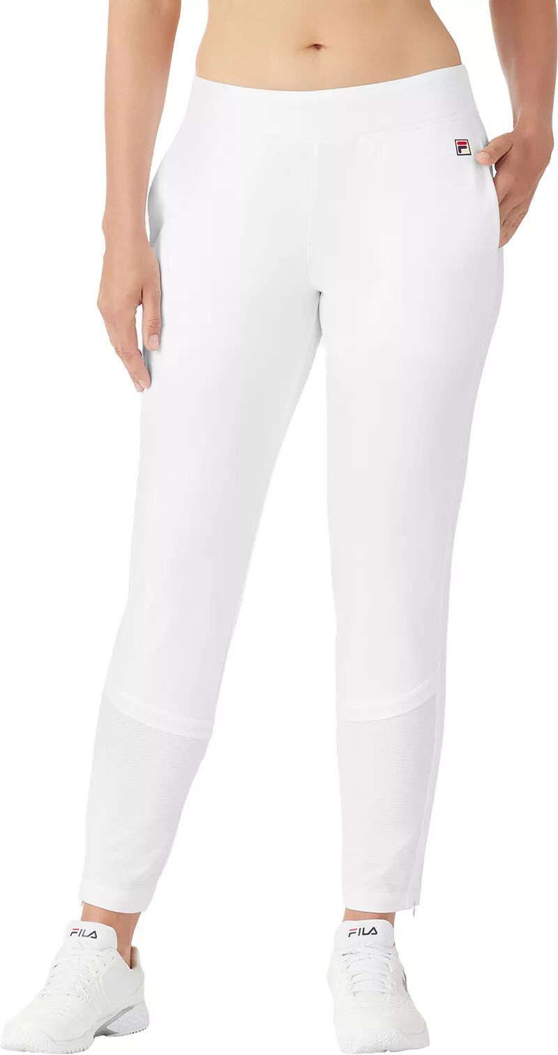 Женские спортивные брюки Fila Whiteline, белый брюки женские fila розовый