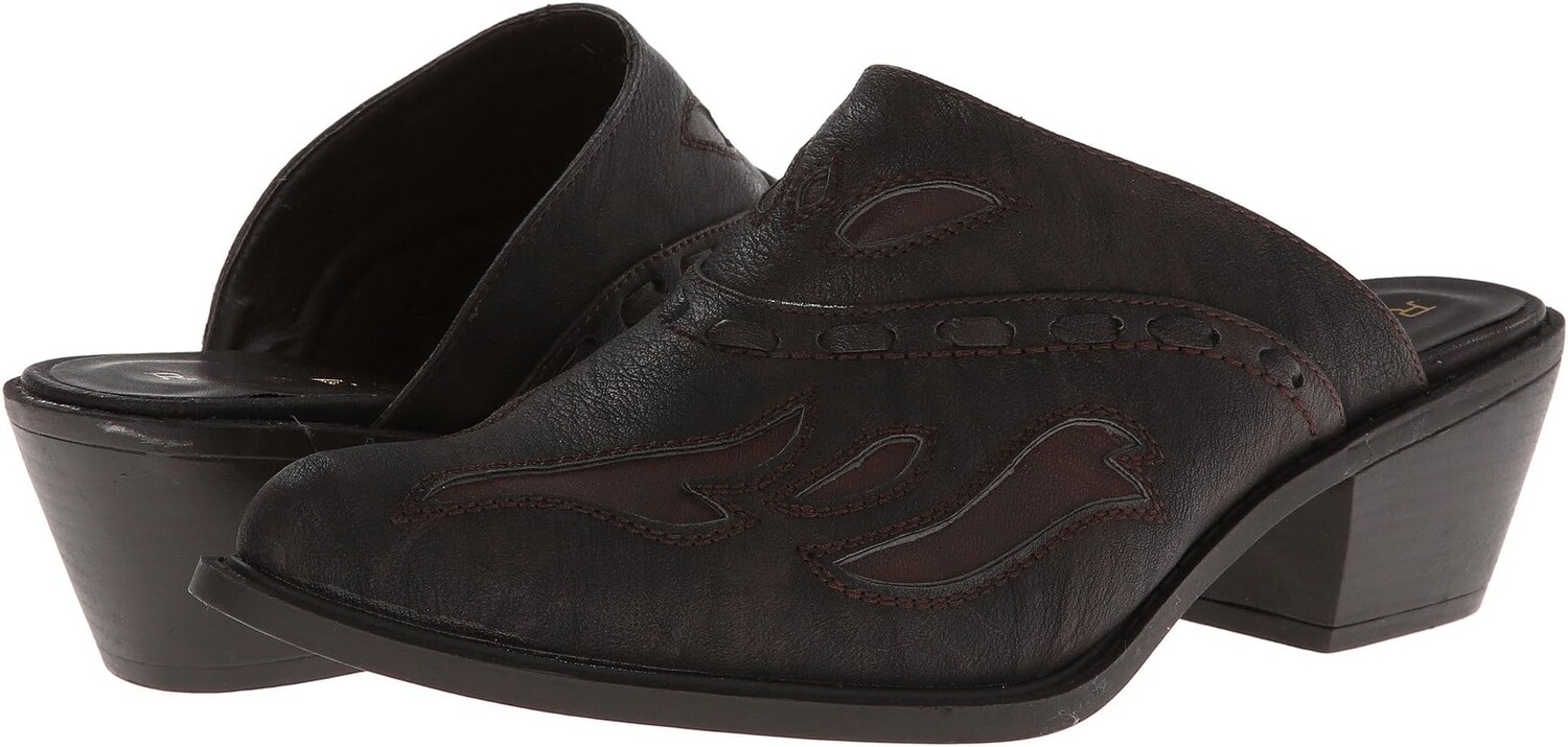 

Ботильоны на каблуке Rockstar Interlace Mule Roper, коричневый