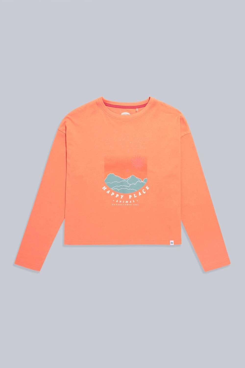 

Женская футболка Animal Red Lily из натурального хлопка Animal, красный