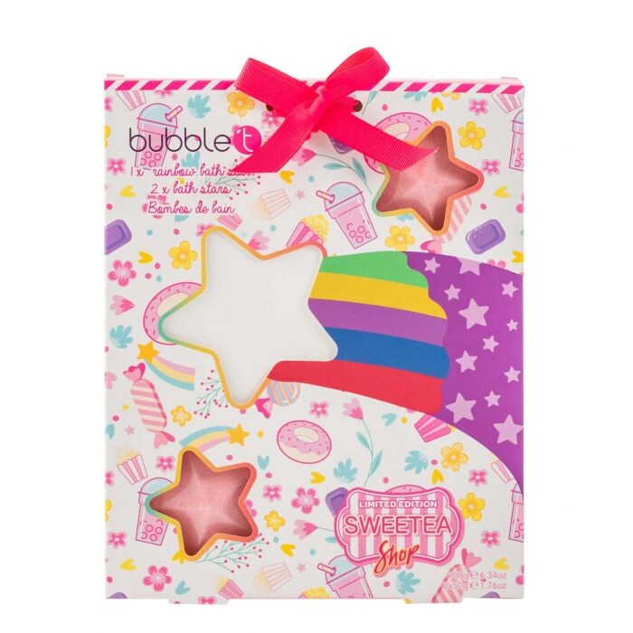 

Набор косметики Sweetea Star Fizzer Set de Baño Bubble T, Set 3 productos