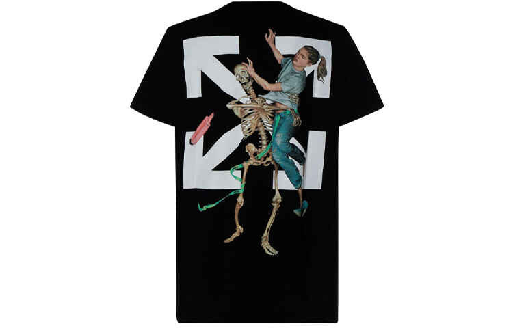 

OFF-WHITE Мужская футболка, цвет Black