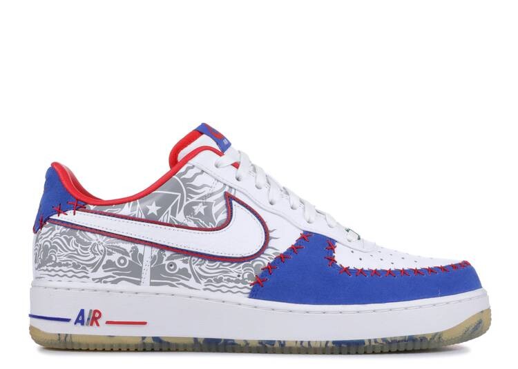 

Кроссовки Nike AIR FORCE 1 'PUERTO RICO', белый