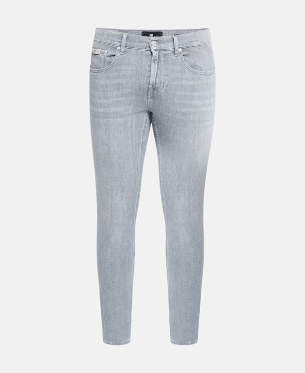 

Джинсы узкого кроя 7 for all Mankind, цвет Slate Blue