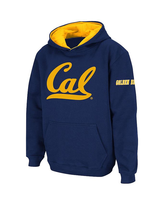 цена Темно-синий пуловер с капюшоном и большим логотипом Big Boys Cal Bears Stadium Athletic, синий