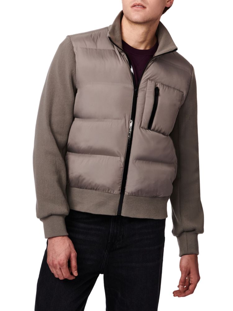 Вязаная куртка-пуховик Bernardo, цвет Tornado цена и фото