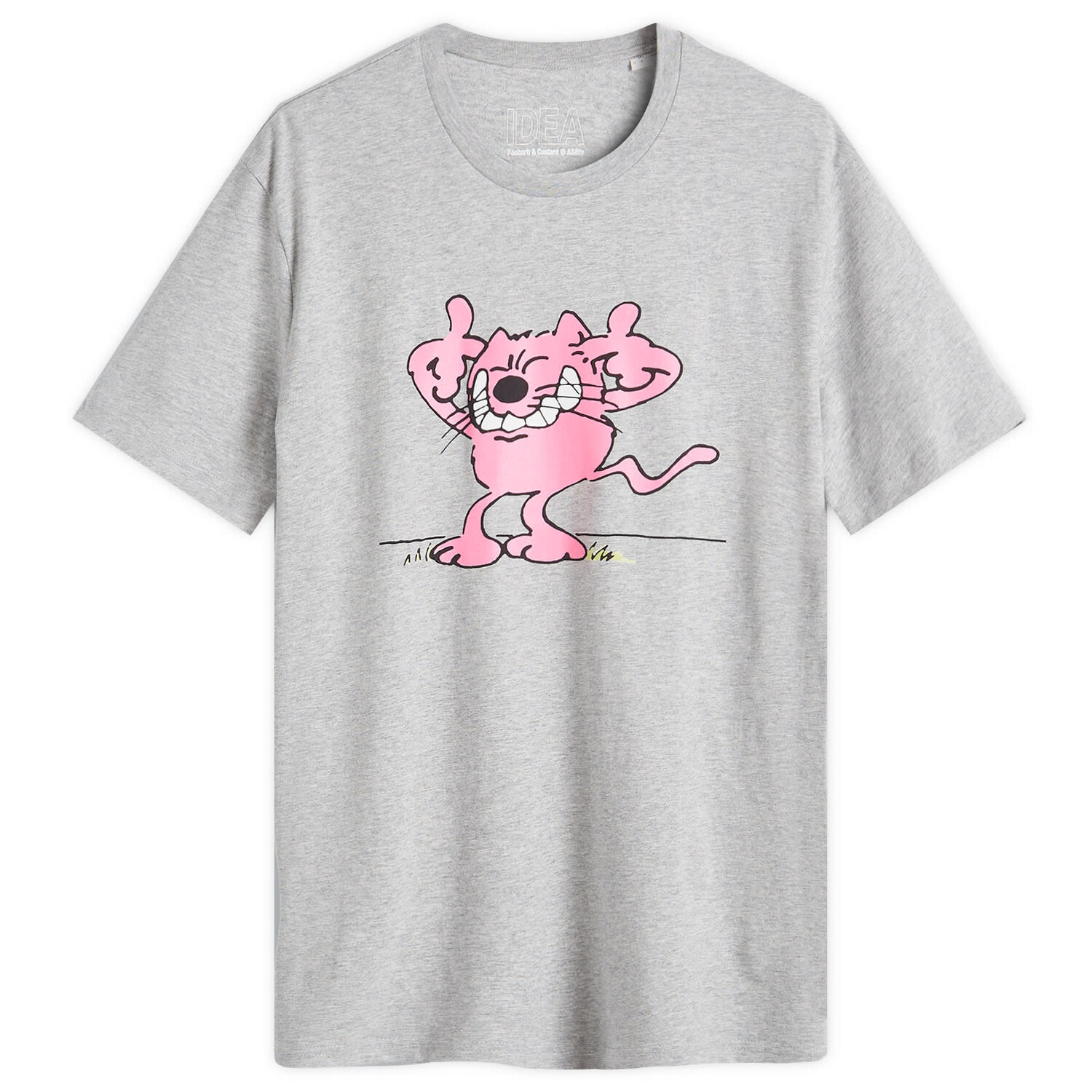 

Футболка Idea X Roobarb + Custard Ears T-Shirt, цвет Heather Grey