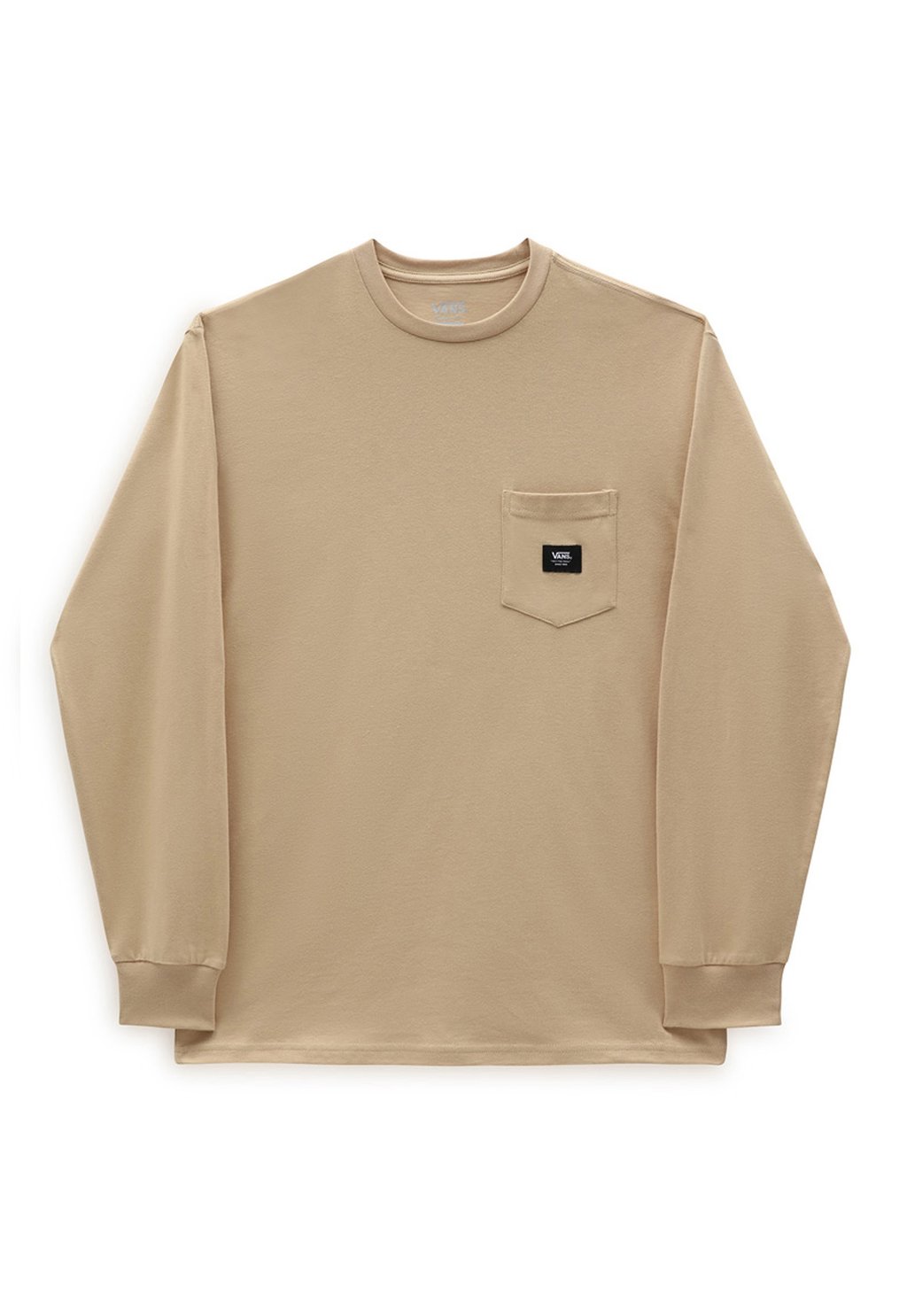 

Футболка с длинными рукавами Patch Pocket Ls Tee Vans, цвет taos taupe