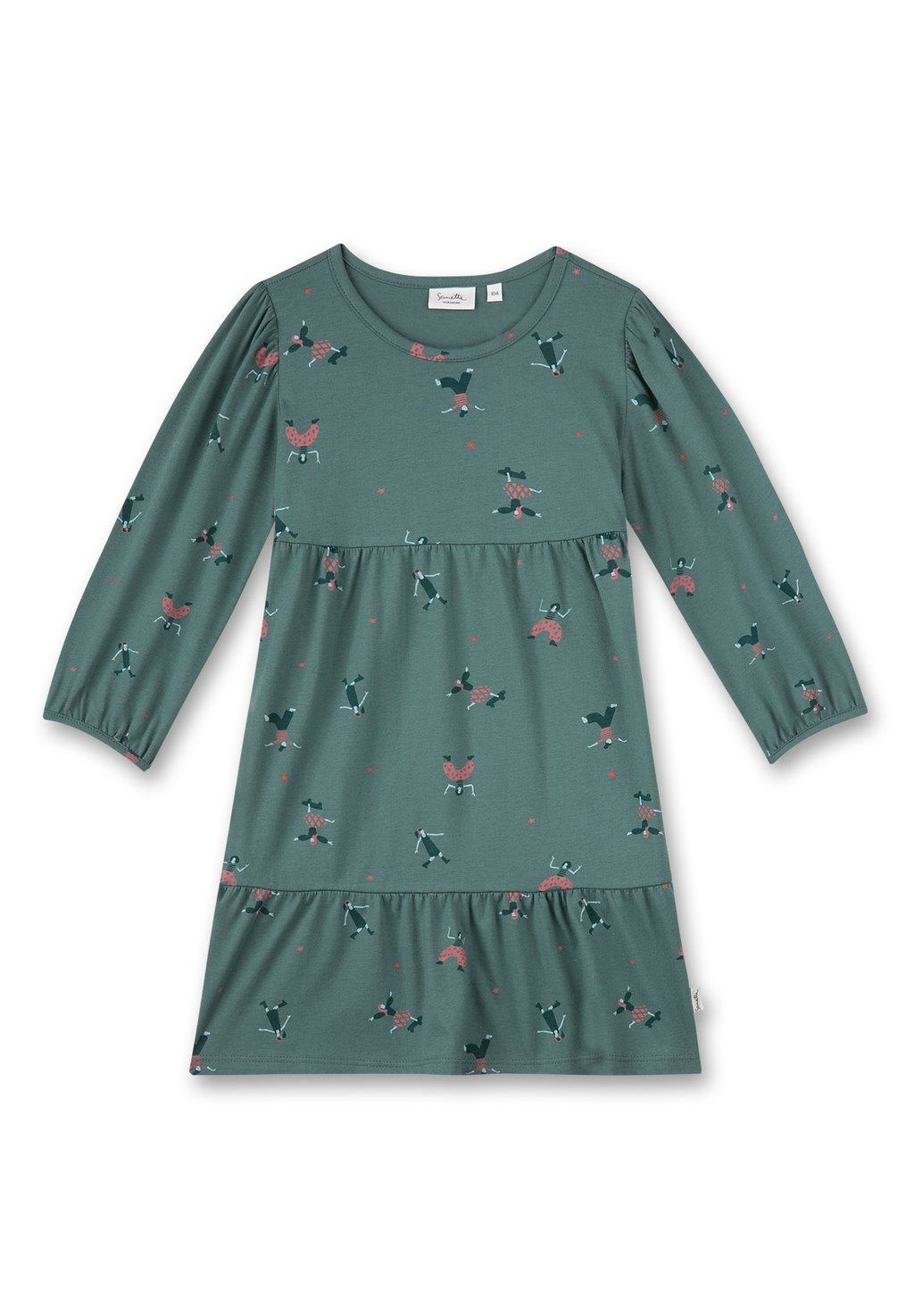 Повседневное платье Sanetta Kidswear, цвет grün