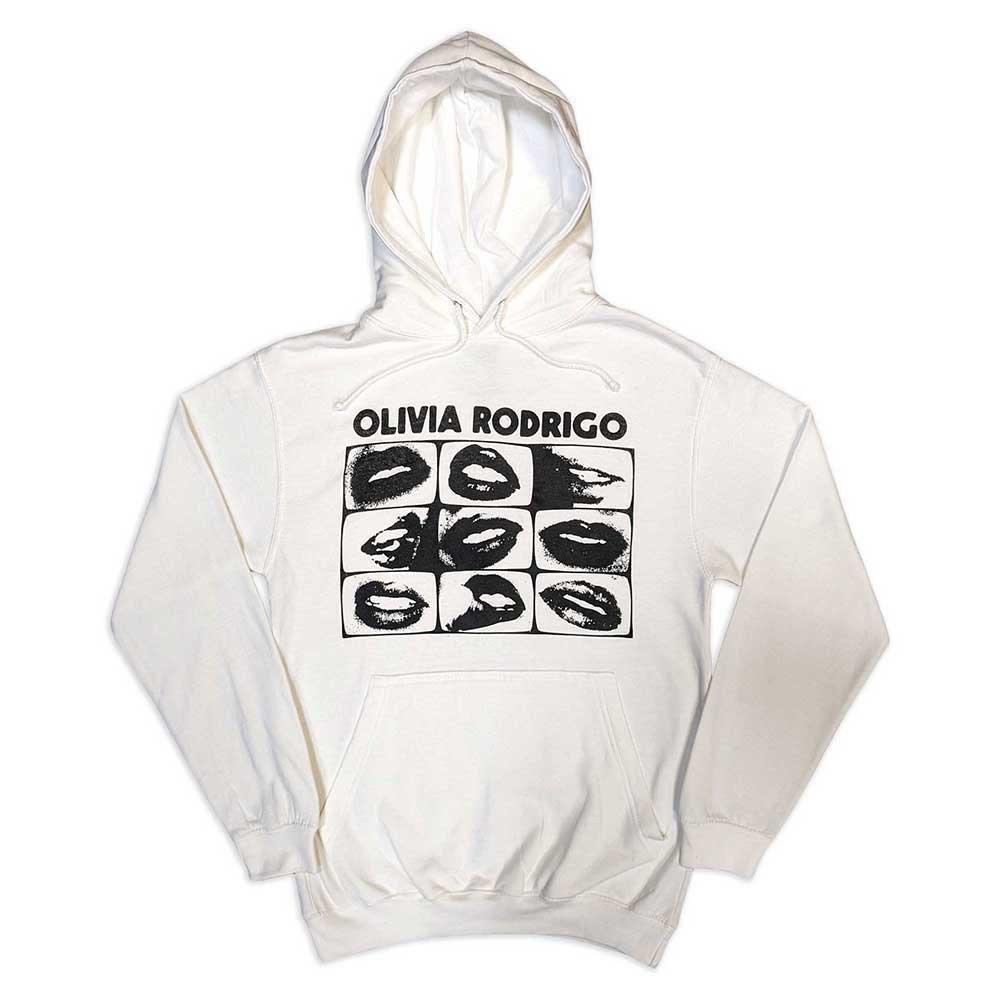 Пуловер с капюшоном Threshold Lips Grid Olivia Rodrigo, белый olivia rodrigo – sour lp