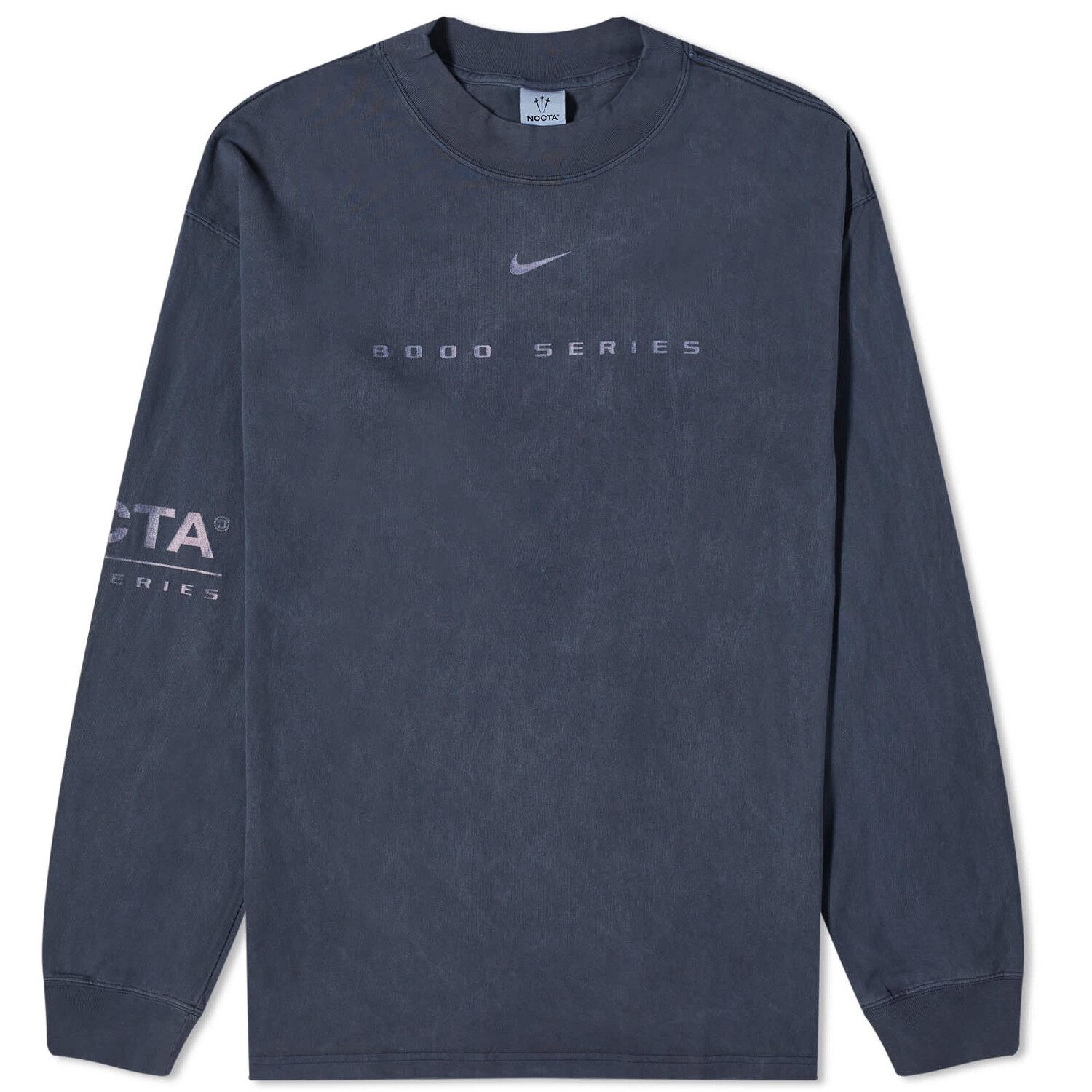 

Футболка Nike X Nocta Nrg Long Sleeve Mock Neck, цвет Dark Obsidian