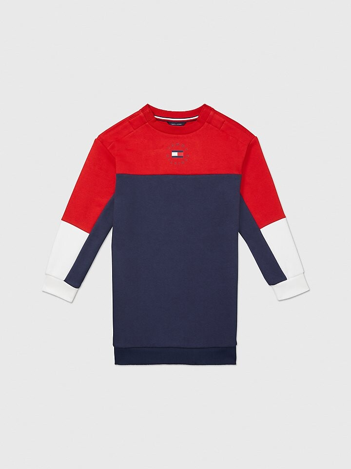 

Платье-толстовка с цветными блоками Tommy Adaptive