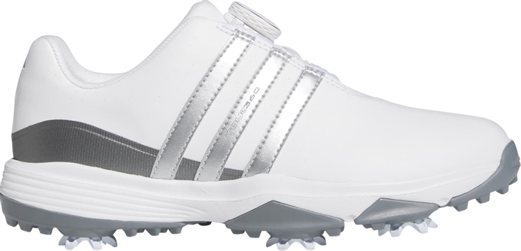 

Кроссовки Tour 360 24 BOA Golf J 'White Iron Metallic', белый