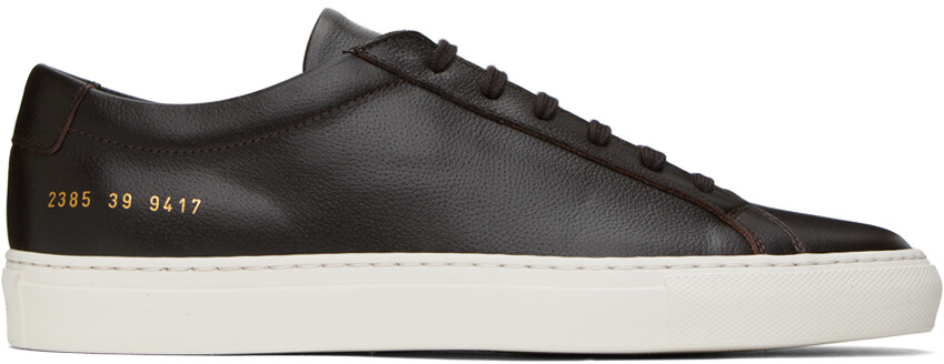 

Общие проекты Коричневые кроссовки Achilles Common Projects