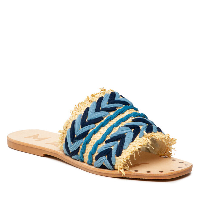

Шлепанцы Manebi LeatherSandals S, синий/бежевый