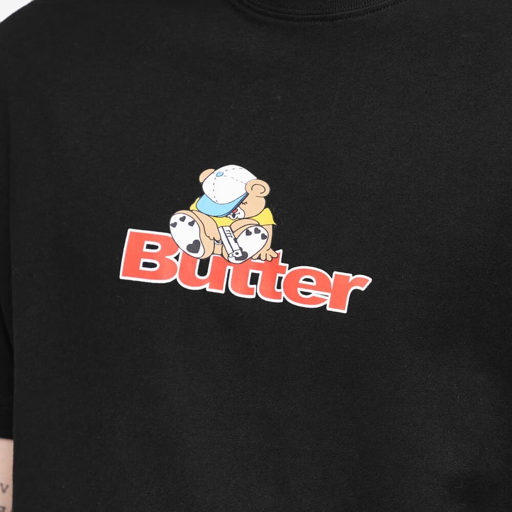 

Футболка с логотипом Butter Goods Teddy, черный