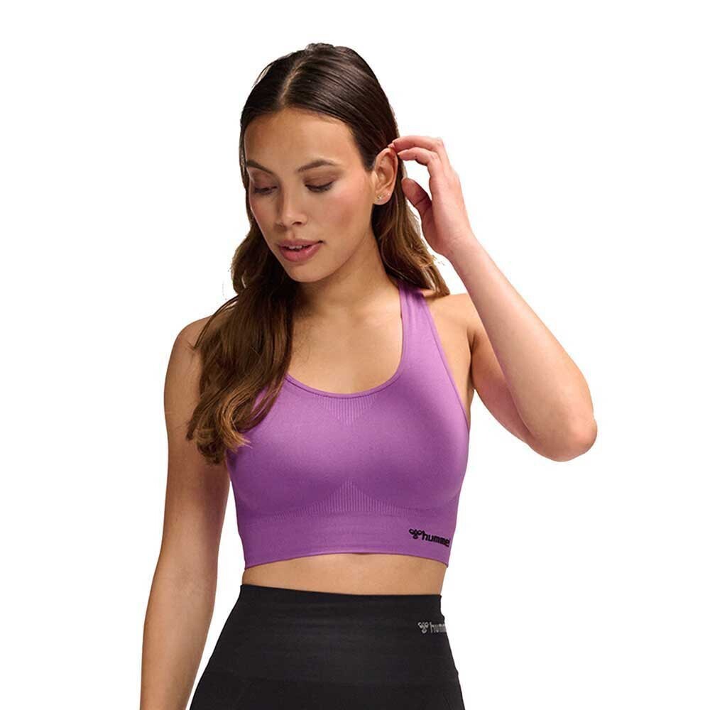 

Спортивный топ Hummel TIF Seamless, фиолетовый