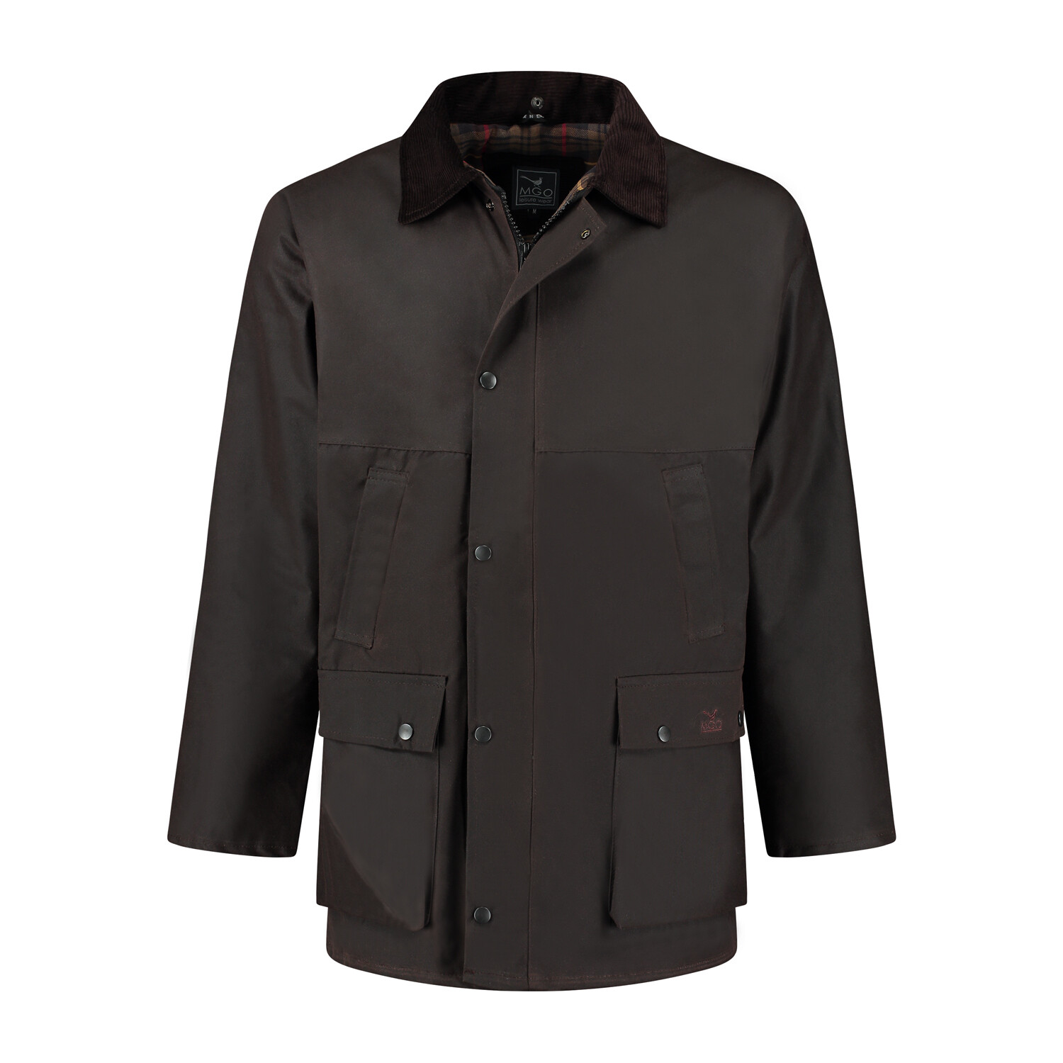 

Спортивная куртка MGO leisure wear British Wax Jacket, коричневый